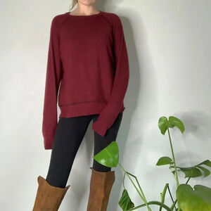 LNA Long Sleeve Pullover Top